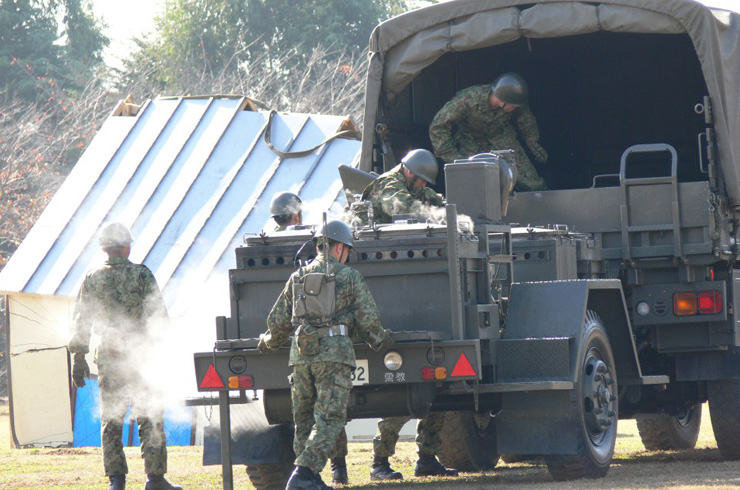 野外炊具1号(改)|移動調理時
