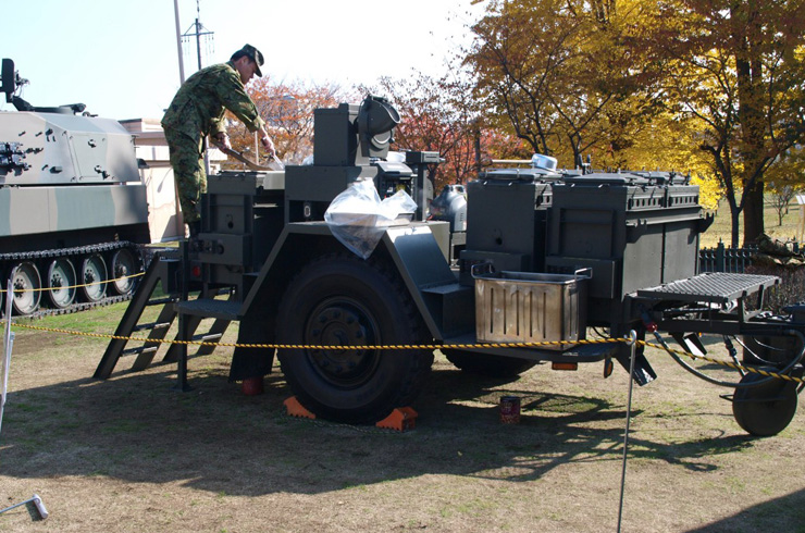 野外炊具1号(改)|野外調理時