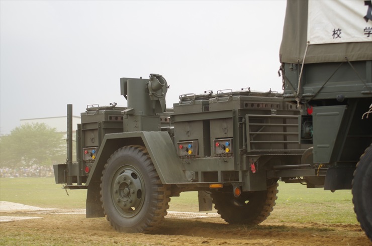 野外炊具1号(改)|牽引移動時