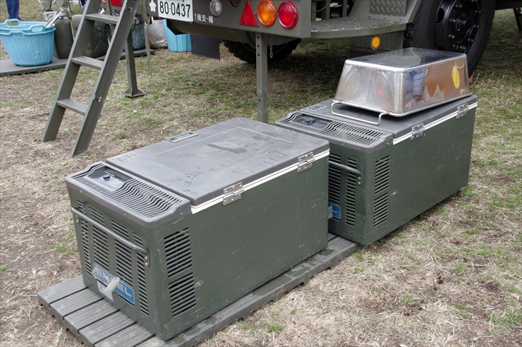 野外炊具1号(22改):冷凍冷蔵庫