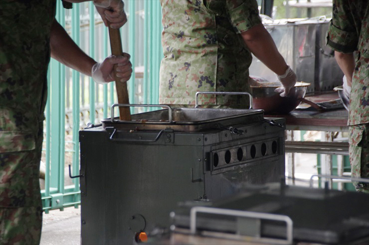 野外炊具2号(改)|屋外調理時