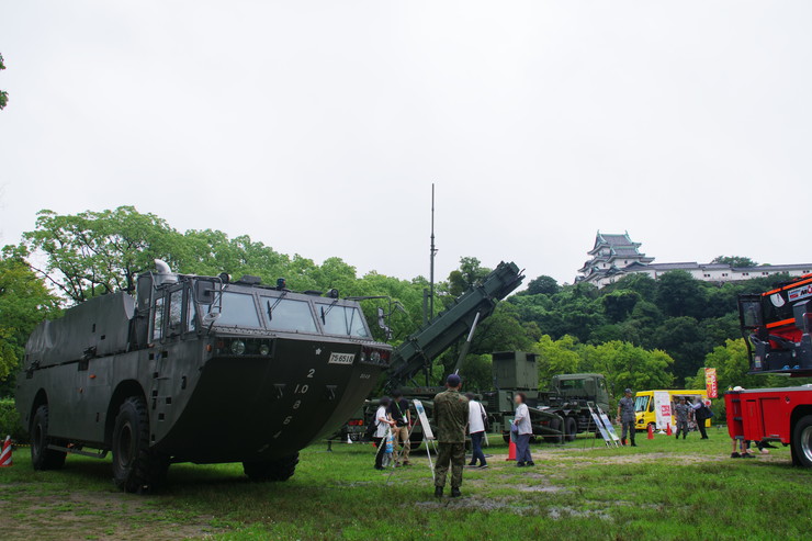 防災・防犯・防衛フェス2026 in 和歌山城:装備品と和歌山城