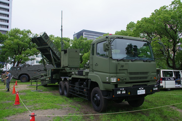 防災・防犯・防衛フェス2026 in 和歌山城:ペトリオット発射機